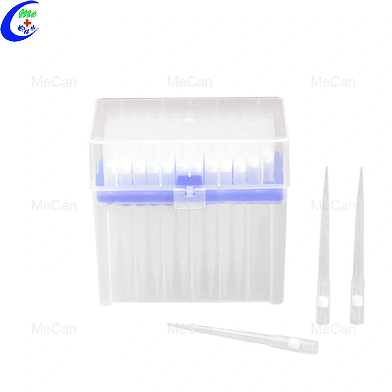 Sterile Plastic 0.1-1000 ul Disposable Micro Pipette Tips With Filter