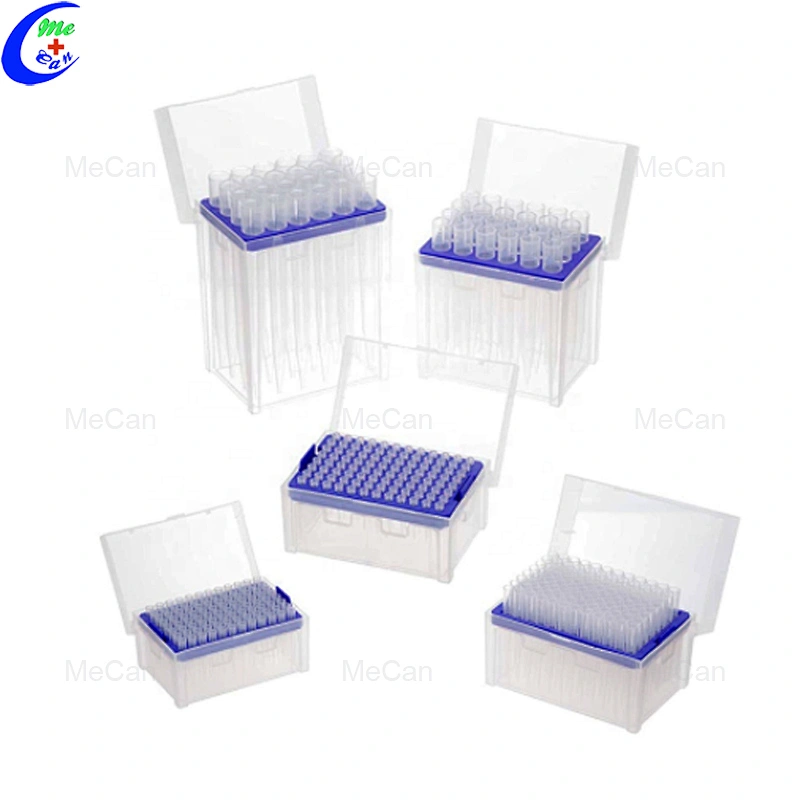 Sterile Plastic 0.1-1000 ul Disposable Micro Pipette Tips With Filter